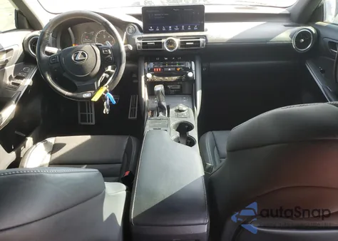 2021 Lexus Is 350 F Sport из США, поврежденный, VIN JTHGZ1B2XM5040294